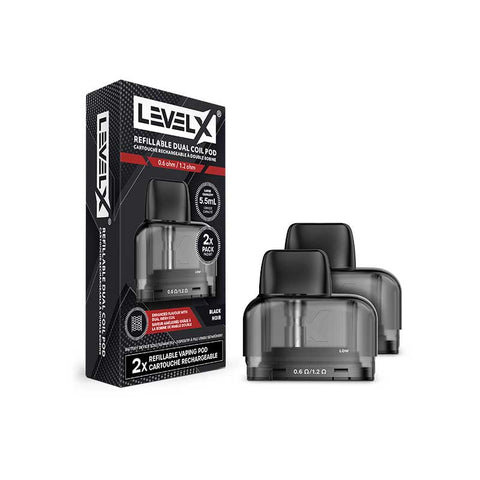 Level X Refillable Dual Coil Pod