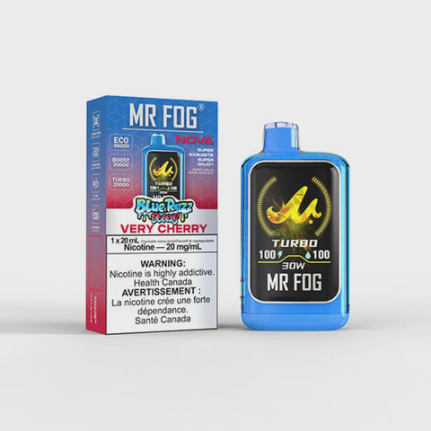 MR FOG NOVA BLUE RAZZ STEEZY
