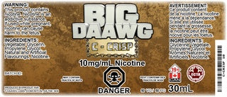 Big Daawg Salts - C-Crisp